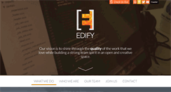 Desktop Screenshot of edify.cr